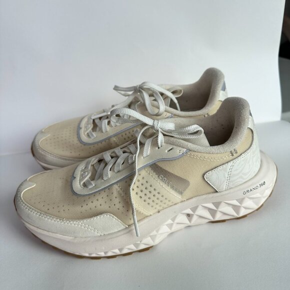 Cole Haan Women's Size 7.5 Zerogrand Outpace III Sneaker Ivory Cream Casual - Picture 9 of 12